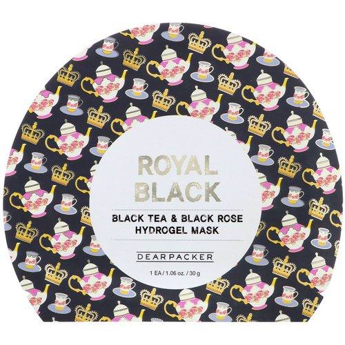 Dear Packer, Royal Black, Black Tea & Black Rose Hydrogel Mask, 1 Mask, 1.06 oz (30 g) Review
