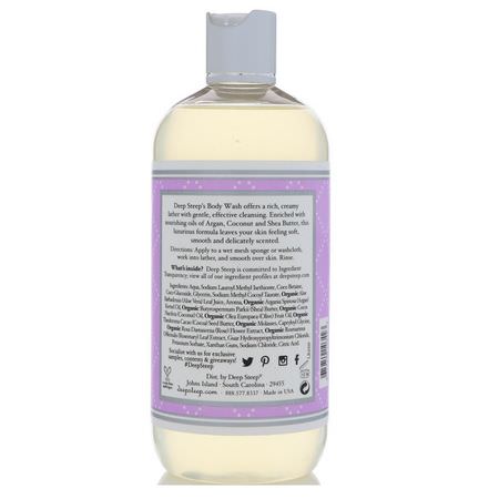 沐浴露, 沐浴露: Deep Steep, Body Wash, Lilac Blossom, 17 fl oz (503 ml)