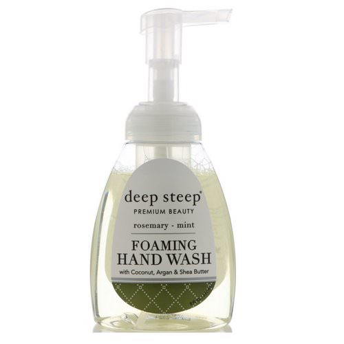 Deep Steep, Foaming Hand Wash, Rosemary - Mint, 8 fl oz (237ml) Review