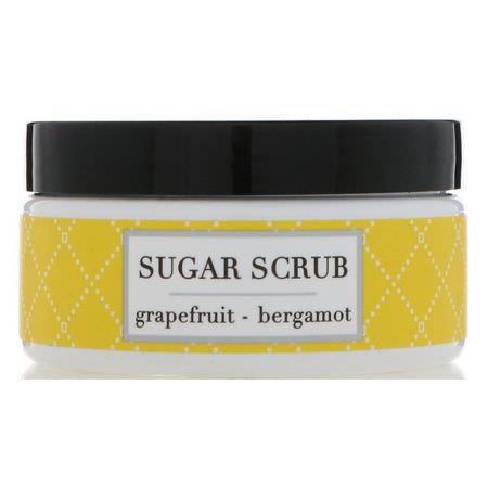糖磨砂膏, 波蘭: Deep Steep, Sugar Scrub, Grapefruit - Bergamot, 8 oz (226 g)