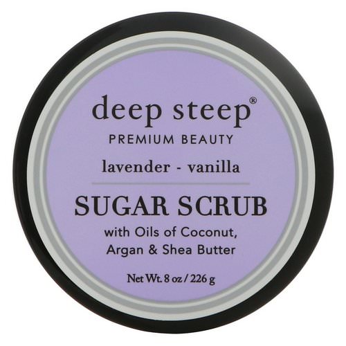 Deep Steep, Sugar Scrub, Lavender - Vanilla, 8 oz (226 g) Review