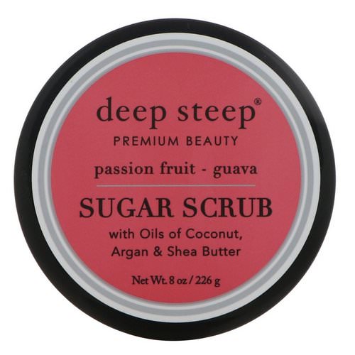 Deep Steep, Sugar Scrub, Passion - Fruit Guava, 8 oz (226 g) Review