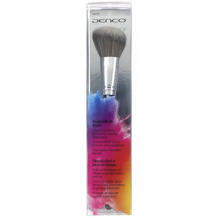 美容化妝刷: Denco, Angled Blush Brush, 1 Brush