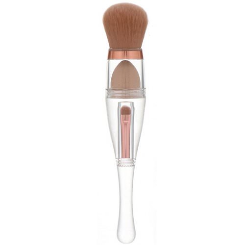 Denco, Total Face 3-in-1 Makeup Brush, 1 Brush Review