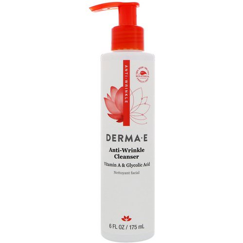 Derma E, Anti-Wrinkle Cleanser, Vitamin A Glycolic Acid, 6 fl oz (175 ml) Review