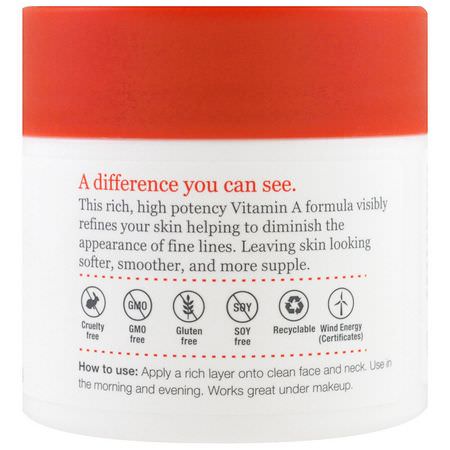 面霜, 保濕霜: Derma E, Anti-Wrinkle Renewal Cream, 4 oz (113 g)