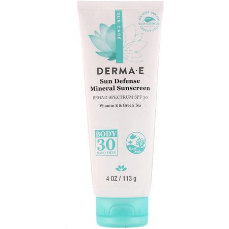 Derma E Body Sunscreen - 身體防曬霜, 沐浴