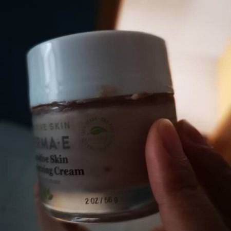 Derma E, Sensitive Skin Moisturizing Cream, 2 oz (56 g)