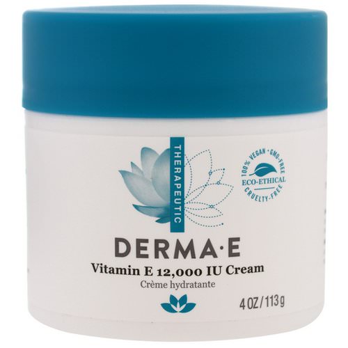 Derma E, Vitamin E 12,000 IU Creme, 4 oz (113 g) Review