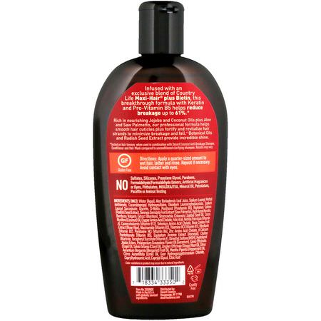 洗髮, 護髮: Desert Essence, Anti-Breakage Shampoo, 10 fl oz (296 ml)