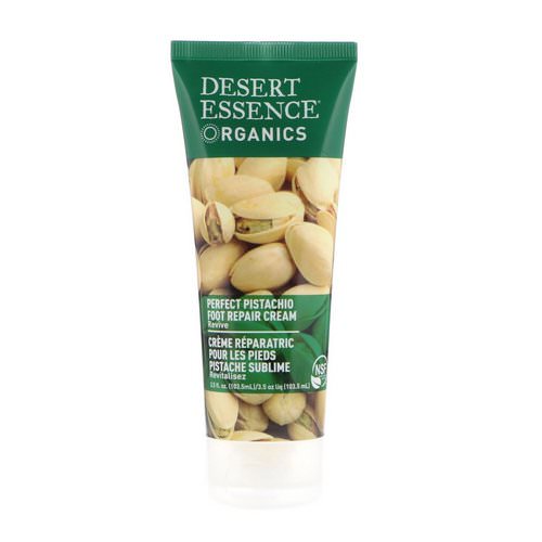 Desert Essence, Organics, Foot Repair Cream, Perfect Pistachio, 3.5 fl oz (103.5 ml) Review