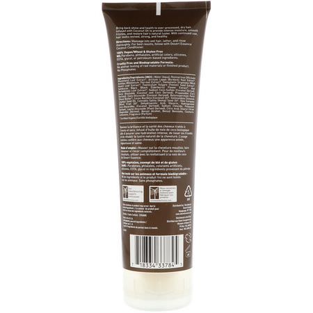 洗髮, 護髮: Desert Essence, Shampoo, Nourishing for Dry Hair, Coconut, 8 fl oz (237 ml)