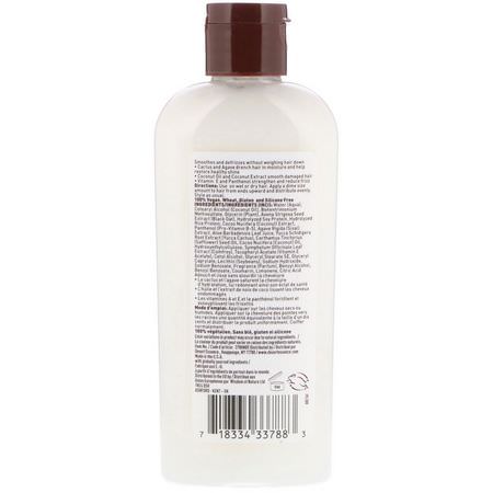 頭髮造型, 發式: Desert Essence, Shine & Refine Hair Lotion, Coconut, 6.4 fl oz (190 ml)