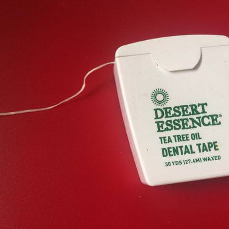 Desert Essence Dental Floss - 牙線, 口腔護理, 浴