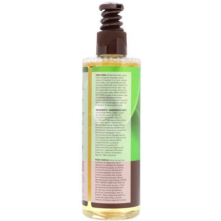 茶樹油, 清潔劑: Desert Essence, Thoroughly Clean Face Wash, Original, 8.5 fl oz (250 ml)