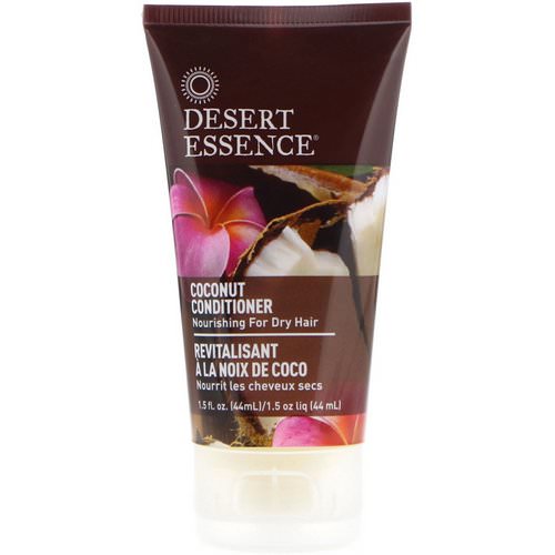 Desert Essence, Travel Size, Coconut Conditioner, 1.5 fl oz (44 ml) Review