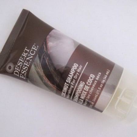 Desert Essence, Travel Size, Coconut Shampoo, 1.5 fl oz (44 ml)