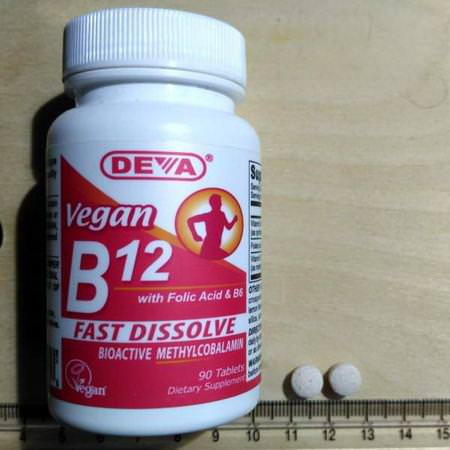 Deva B12 - B12, 維生素B, 維生素, 補品