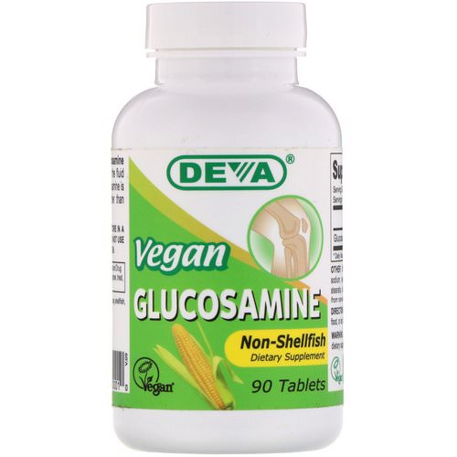 Deva, Glucosamine, Vegan, 90 Tablets Review