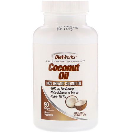 DietWorks Coconut Supplements - 椰子補品
