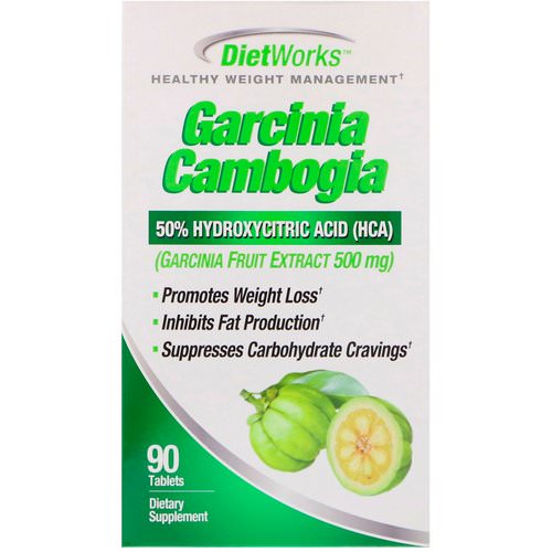 DietWorks, Garcinia Cambogia, 90 Tablets Review