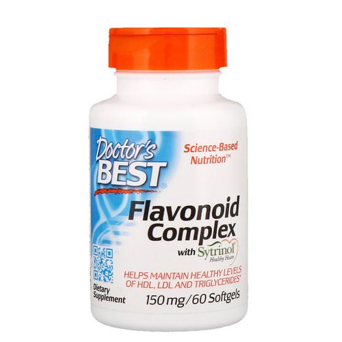 Doctor's Best, Flavonoid Complex with Sytrinol, 60 Softgels Review