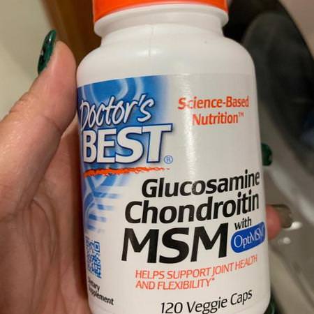 Doctor's Best Glucosamine Chondroitin Formulas - 氨基葡萄糖軟骨素, 關節, 骨