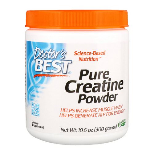 Doctor's Best, Pure Creatine Powder, 10.6 oz (300 g) Review