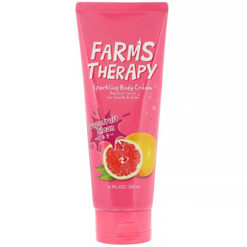 Doori Cosmetics, Farms Therapy, Sparkling Body Cream, Grapefruit Clean, 6.7 fl oz (200 ml) Review