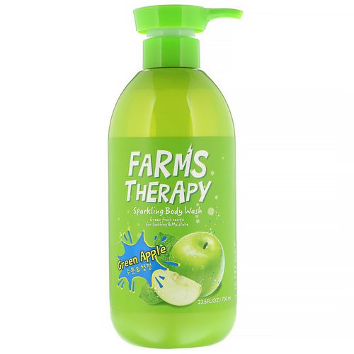 Doori Cosmetics, Farms Therapy, Sparkling Body Wash, Green Apple, 23.6 fl oz (700 ml) Review