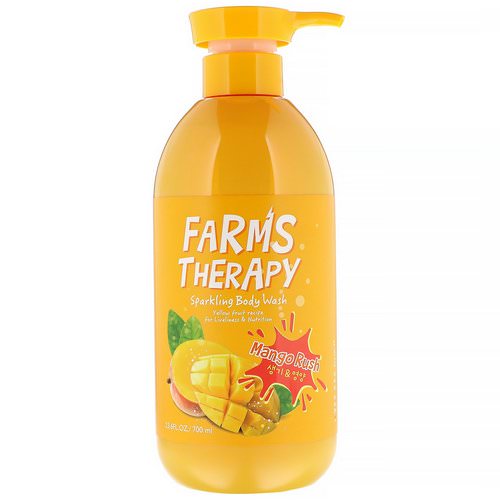 Doori Cosmetics, Farms Therapy, Sparkling Body Wash, Mango Rush, 23.6 fl oz (700 ml) Review