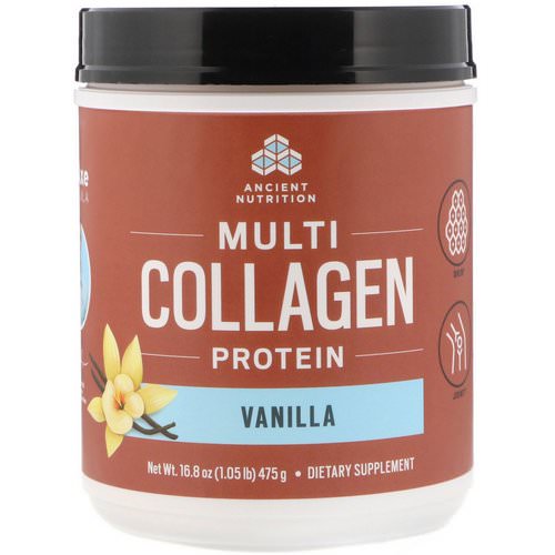 Dr. Axe / Ancient Nutrition, Multi Collagen Protein, Vanilla, 1.05 lbs (475 g) Review