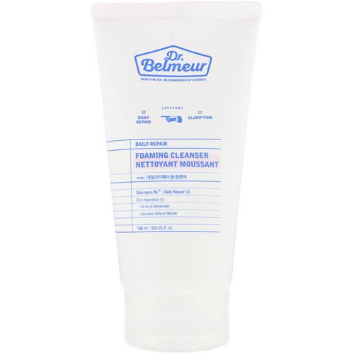 Dr. Belmeur, Daily Repair, Foaming Cleanser, 5 fl oz (150 ml) Review
