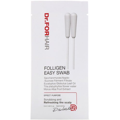 Dr.ForHair, Folligen Easy Swab, 10 Packets, 0.20 fl oz (6 ml) Review