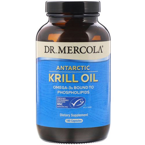 Dr. Mercola, Antarctic Krill Oil, 180 Capsules Review
