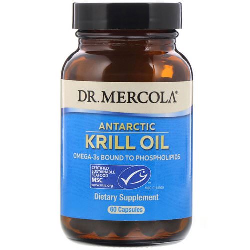 Dr. Mercola, Antarctic Krill Oil, 60 Capsules Review