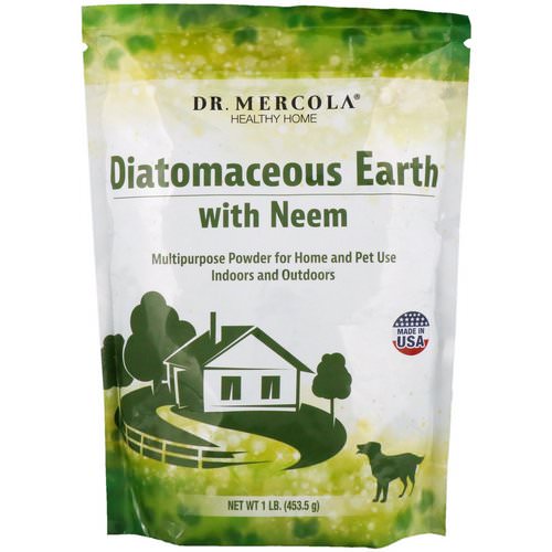 Dr. Mercola, Diatomaceous Earth with Neem, 1 lb (453.5 g) Review