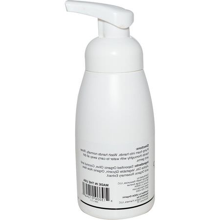 洗手液, 淋浴: Dr. Mercola, Foaming Hand Soap, Unscented, 7 fl oz (207 ml)