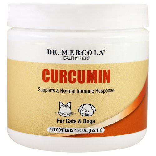 Dr. Mercola, Healthy Pets, Curcumin for Cats & Dogs, 4.30 oz (122.1 g) Review