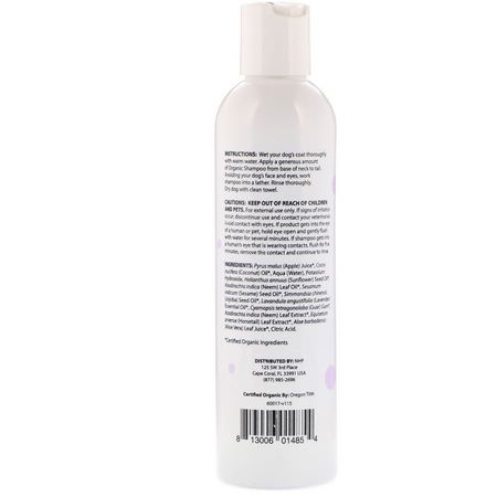 清潔劑, 護髮素: Dr. Mercola, Healthy Pets, Organic Lavender Shampoo, for Dogs, 8 fl oz (237 ml)