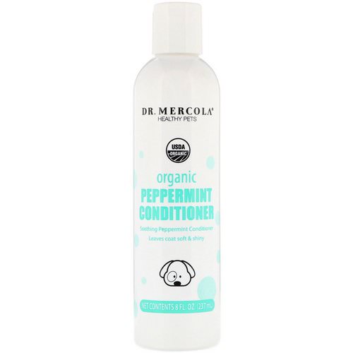 Dr. Mercola, Healthy Pets, Organic Peppermint Conditioner, for Dogs, 8 fl oz (237 ml) Review