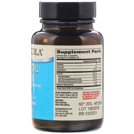 Omegas, 兒童DHA: Dr. Mercola, Kids' Krill Oil, 60 Capsules