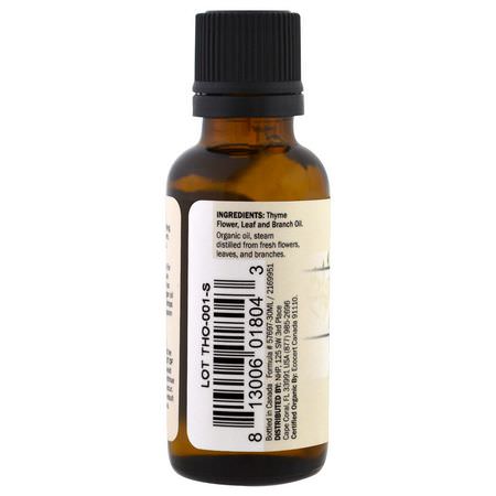 百里香精油, 清潔: Dr. Mercola, Organic Essential Oil, Thyme, 1 oz (30 ml)