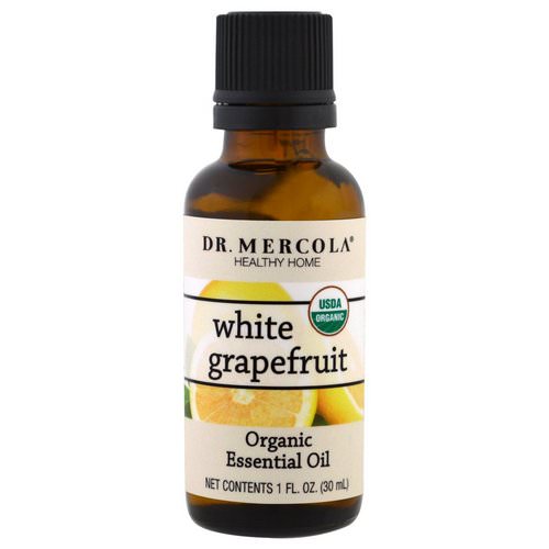 Dr. Mercola, Organic Essential Oil, White Grapefruit, 1 oz (30 ml) Review