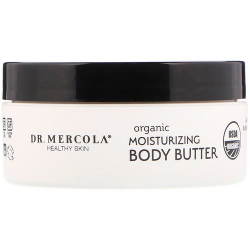 Dr. Mercola, Organic Moisturizing Body Butter, Unscented, 4 oz (113 g) Review