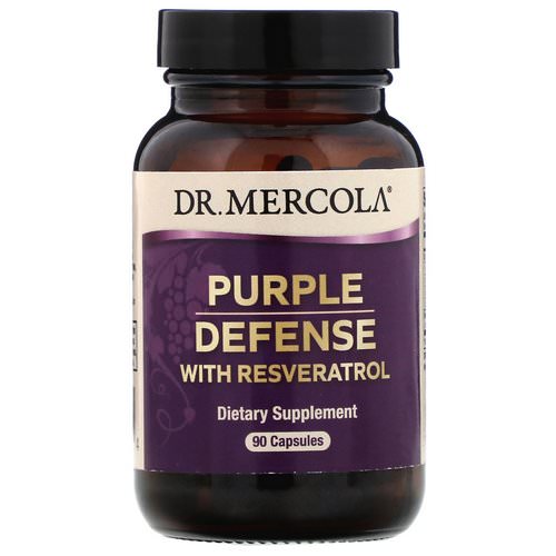 Dr. Mercola, Purple Defense with Resveratrol, 90 Capsules Review