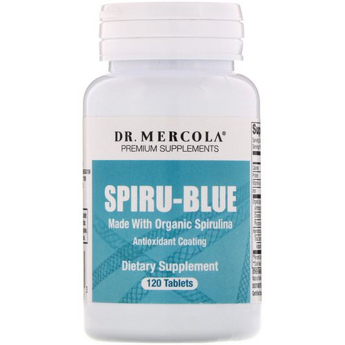Dr. Mercola, Spiru-Blue, with Antioxidant Coating, 120 Tablets Review