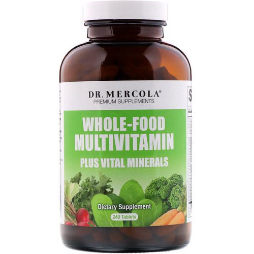 Dr. Mercola, Whole-Food Multivitamin Plus Vital Minerals, 240 Tablets Review