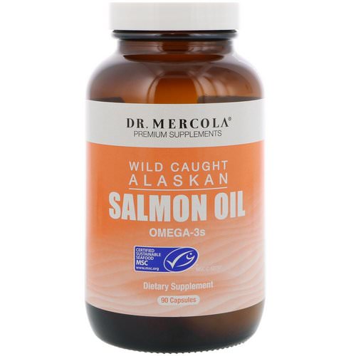 Dr. Mercola, Wild Caught Alaskan Salmon Oil, 90 Capsules Review