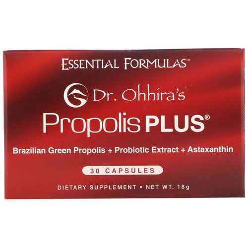 Dr. Ohhira's, Propolis Plus, 30 Capsules Review
